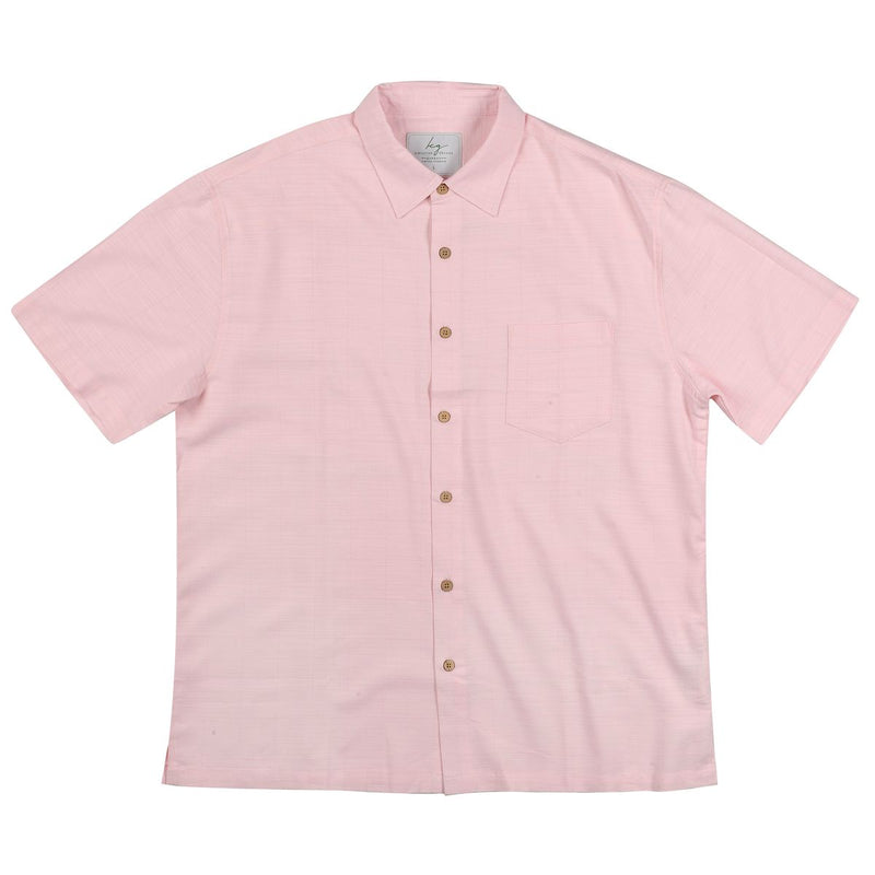 Bamboo Men's Shirt Pink Gin