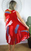 Rayon Dress Niche Abstract, More Colours