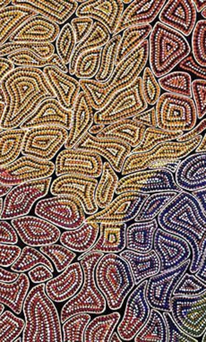Aboriginal Art Unisex Polo Our Many Tribes