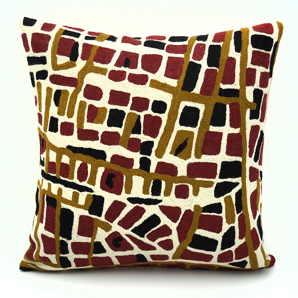 Aboriginal Art Cushion Cover by Jane Margaret Tipuamantumirri (2)