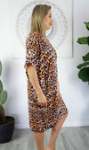 Rayon Dress Resort Leopard, More Colours