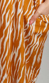 Rayon Dress Resort Zebra, More Colours