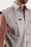 Cotton Rob Roy Men's Sleeveless Work Shirt