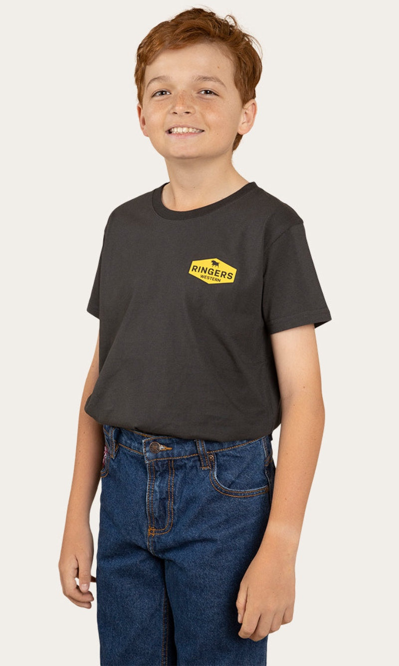 Servo Unisex Kids T-Shirt Charcoal