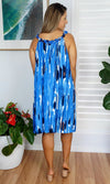 Rayon Dress Magnum Short Streaky Tie Dye, More Colours