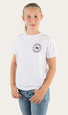 Signature Bull Kids Unisex T-Shirt Candy/White