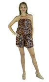 Rayon Jumpsuit Short Leopard, More Colours