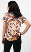 Aboriginal Art Fashion Top The Time is Now