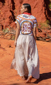 Aboriginal Art Ladies Fitted Polo The Time is Now