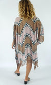 Rayon Cover Up V Neck Culture Tie Dye, More Colours