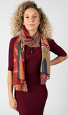 Aboriginal Art Scarf Winyarr Woka
