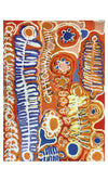 Aboriginal Art Cotton Tea Towel by Murdie Nampijinpa Morris (2)